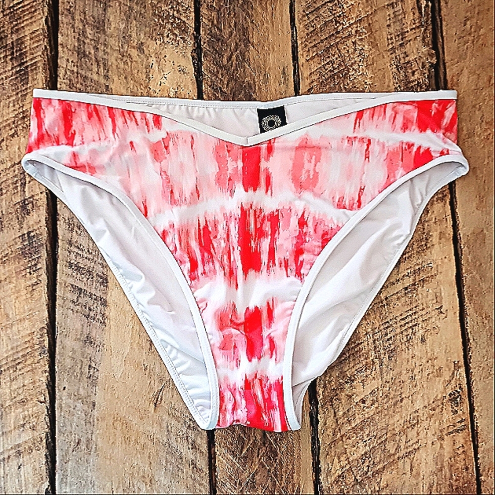 Sunn Lab Swim V front High Rise Bikini Bottoms - Large